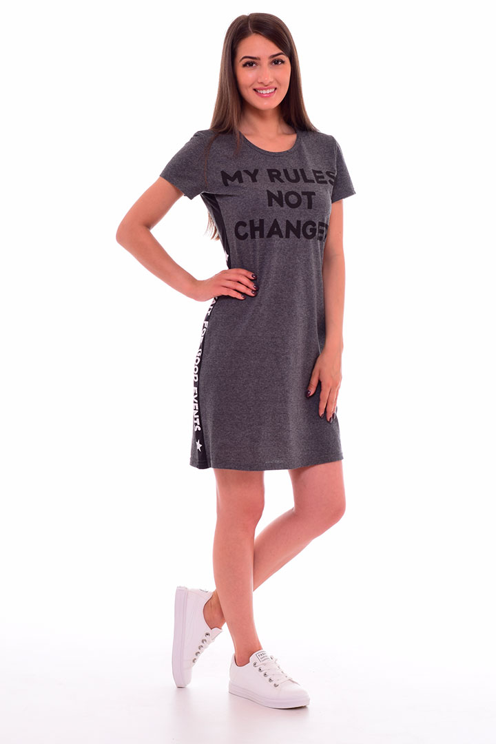 Фото товара 19179, серая туника